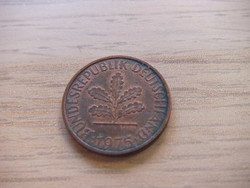 2 Pfennig 1975 ( j ) Germany