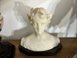 Female bust alabaster