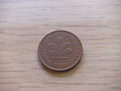 2 Pfennig 1991 ( a ) Germany