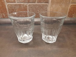 2 retro coffee glasses in one, marked, maybe durit