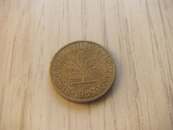 5 Pfennig 1989 ( g ) Germany
