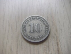 10 Pfennig 1888 ( j ) Germany