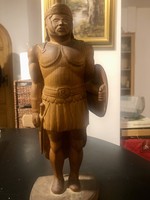 Wooden statue, soldier