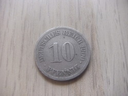 10 Pfennig 1900 ( a ) Germany