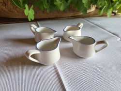 Hollóháza porcelain_mini cream jugs