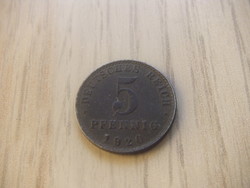 5 Pfennig 1920 ( a ) Germany