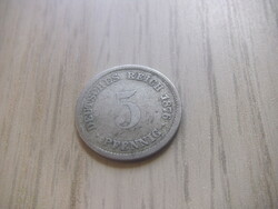 5   Pfennig   1876   (  D  )  Németország