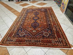 Qashqai pattern hand-knotted 200x300 cm wool Persian rug bfz556