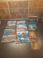 Postcards Spain 9 pcs in one and 3 brochures