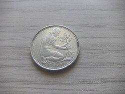 50 Pfennig 1991 ( d ) Germany
