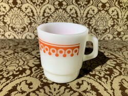 Retro Brazilian termo rey brasividro coffee tea milk glass mug cup also received in Budapest