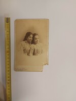 Antique photo, truncated gauze, Marosvásárhely