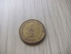 10 Pfennig 1985 ( f ) Germany