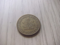 10 Pfennig 1987 ( d ) Germany