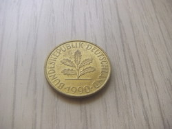 10 Pfennig 1990 ( f ) Germany