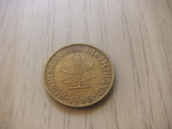 10 Pfennig 1968 ( g ) Germany