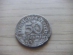50 Pfennig 1922 ( d ) Germany