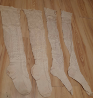 Szazadeleji stockings, 2 pairs of socks together