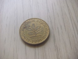 10 Pfennig 1991 ( d ) Germany