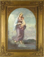 1Q160 xx. Century painter: Mary with baby Jesus