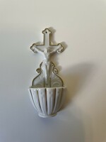 Zsolnay wall holy water holder