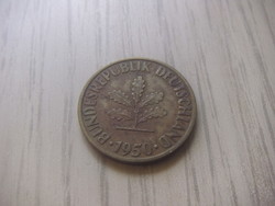 10 Pfennig 1950 ( j ) Germany
