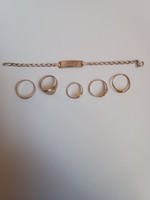 Silver children's jewelry