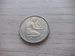 50 Pfennig 1969 ( f ) Germany