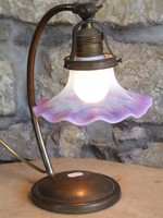 Copper bedside lamp (722876)