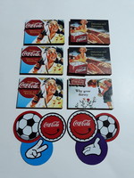 Coca cola fridge magnets.