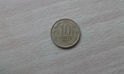 Chile 10 Pesos 1993