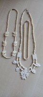Bone necklace 3 pcs