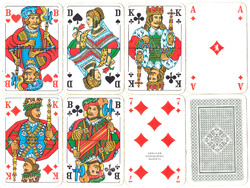 58. French serialized skat card Berliner card picture berliner spielkarten around 1975 32 cards