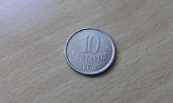 Brazília 10 Centavos 1996