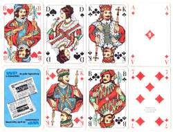 65. French serialized skat card Berliner card picture berliner spielkarten around 1975 32 cards