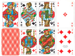66. French serialized skat card Berliner card picture berliner spielkarten around 1975 32 cards