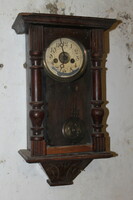 Antique old German wall clock 563