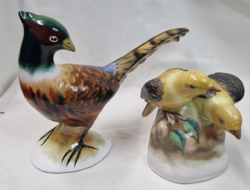 Bodrogkeresztúr large porcelain birds for sale in pairs