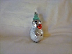 Old glass Christmas tree decoration - rooster!