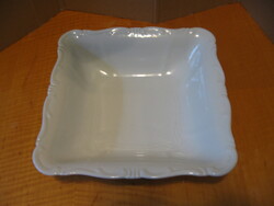 Zsolnay baroque square bowl - factory defect