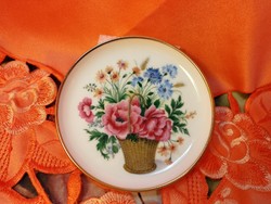 Kaiser porcelán virág mintás tányér