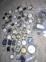 Mechanical watch package for parts