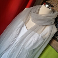 Wedding scarf03 - bridal chiffon stole, scarf - in several colors