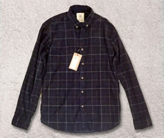 New, with label, selected brand, size s, checkered men's shirt
