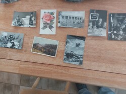 (K) old postcards together