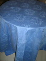 Beautiful vintage floral gentian blue damask duvet cover
