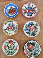 Land mine of antique folk hard ceramic wall plates