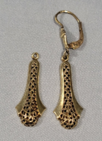 14 K gold women's earrings (incomplete) 1.66 g