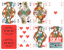 116. French serialized skat card Berlin card image carta mundi around 2000 32 sheets