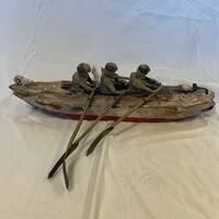 Antique wooden toy oars